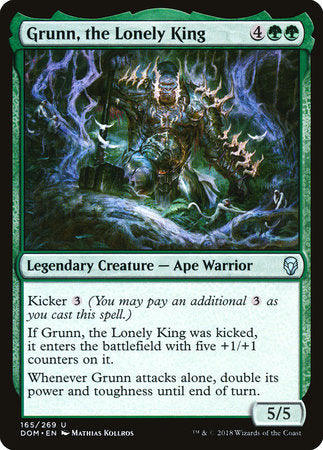 Grunn, the Lonely King [Dominaria] | Tabernacle Games