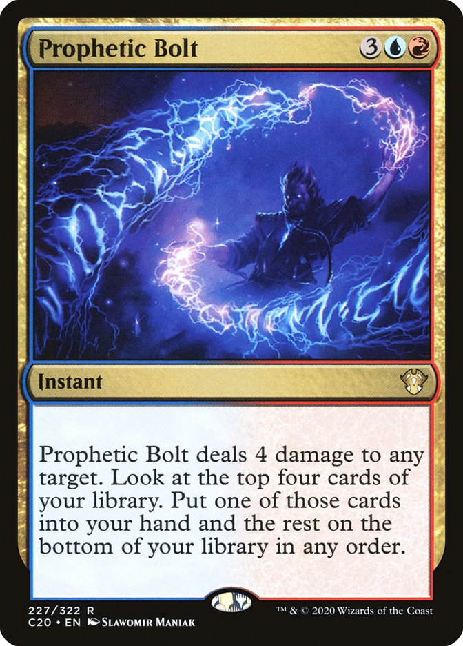 Prophetic Bolt [Commander 2020] | Tabernacle Games