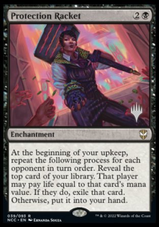 Protection Racket (Promo Pack) [Streets of New Capenna Commander Promos] | Tabernacle Games