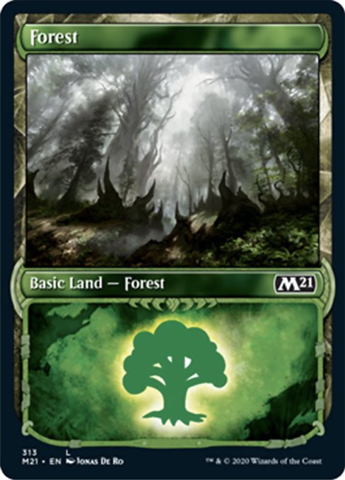 Forest (Showcase) [Core Set 2021] | Tabernacle Games