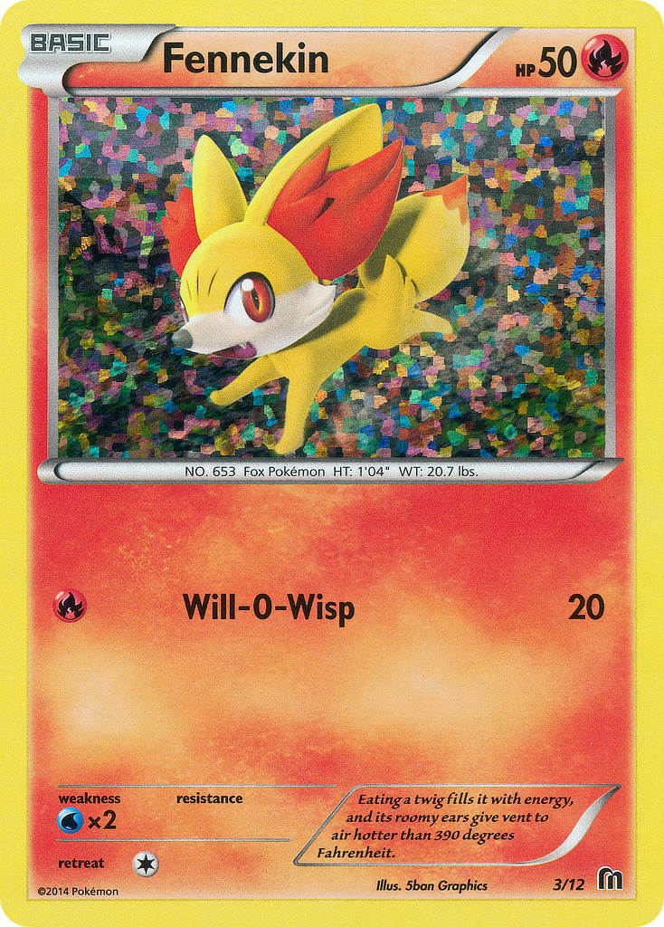 Fennekin (3/12) [McDonald's Promos: 2014 Collection] | Tabernacle Games