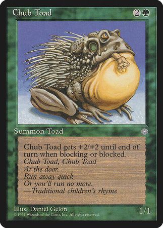 Chub Toad [Ice Age] | Tabernacle Games