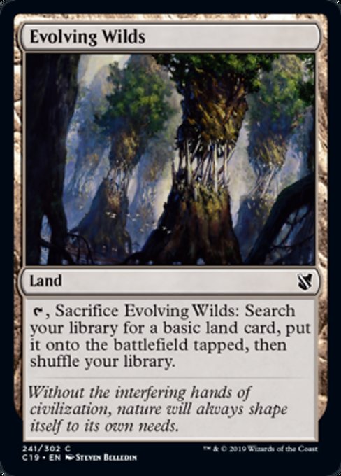 Evolving Wilds [Commander 2019] | Tabernacle Games