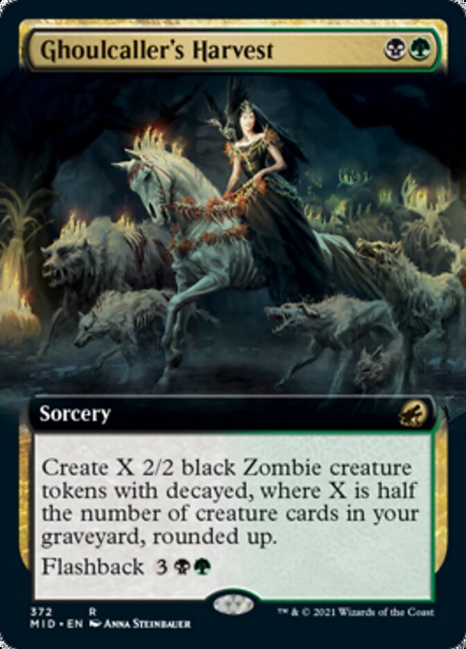 Ghoulcaller's Harvest (Extended) [Innistrad: Midnight Hunt] | Tabernacle Games