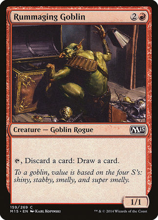 Rummaging Goblin [Magic 2015] | Tabernacle Games