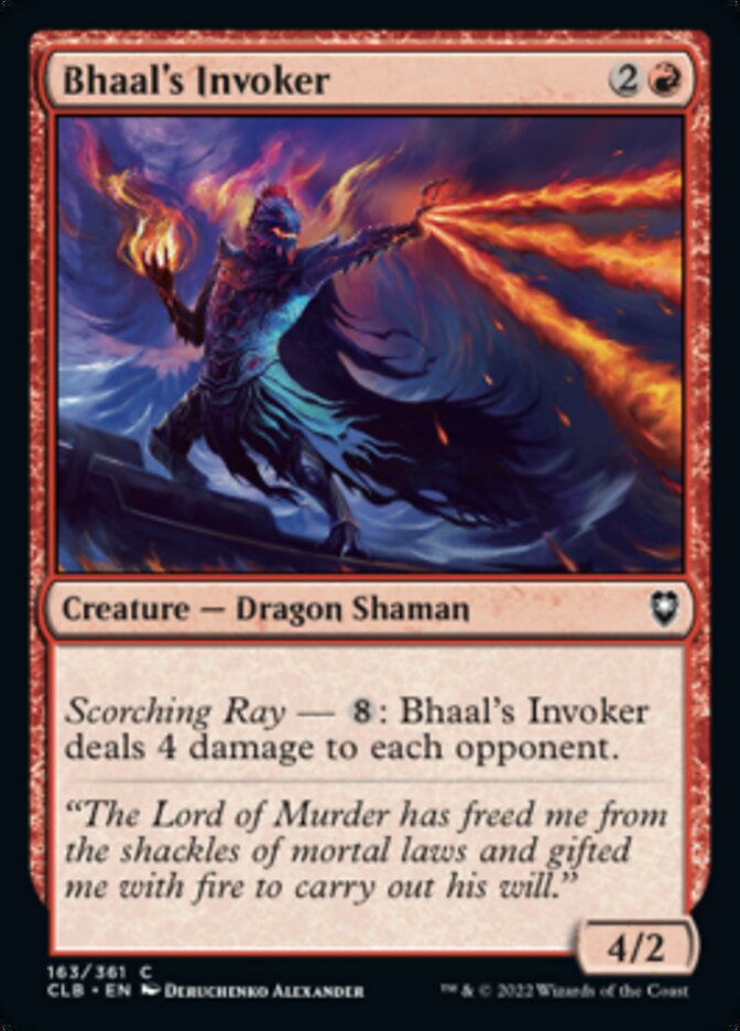Bhaal's Invoker [Commander Legends: Battle for Baldur's Gate] | Tabernacle Games
