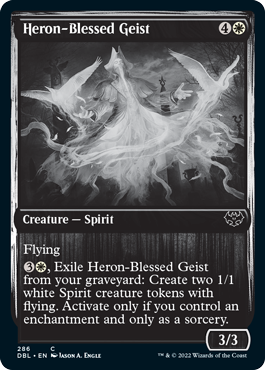 Heron-Blessed Geist [Innistrad: Double Feature] | Tabernacle Games