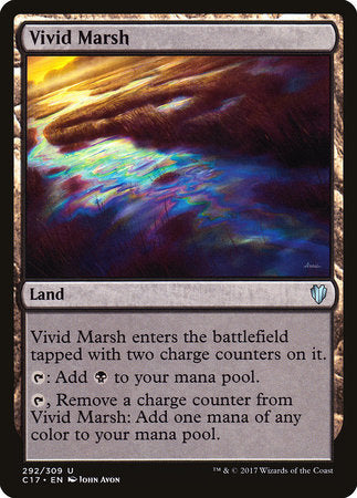 Vivid Marsh [Commander 2017] | Tabernacle Games