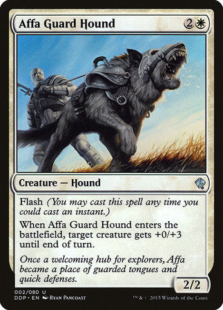 Affa Guard Hound [Duel Decks: Zendikar vs. Eldrazi] | Tabernacle Games