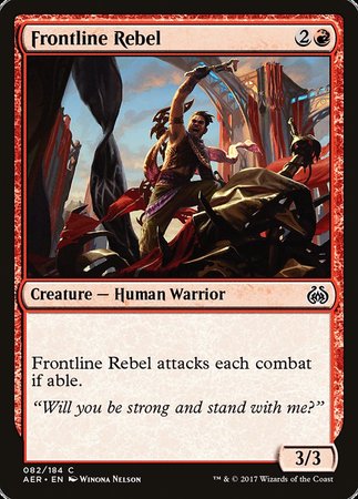 Frontline Rebel [Aether Revolt] | Tabernacle Games