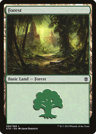 Forest (269) [Khans of Tarkir] | Tabernacle Games