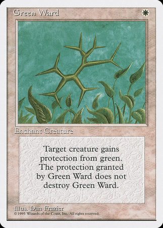 Green Ward [Fourth Edition] | Tabernacle Games
