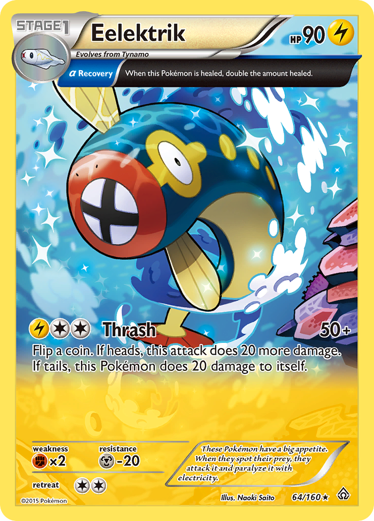 Eelektrik (64/160) [XY: Primal Clash] | Tabernacle Games