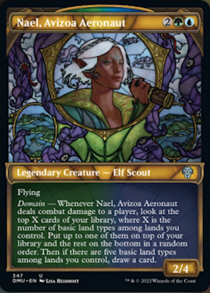 Nael, Avizoa Aeronaut (Showcase Textured) [Dominaria United] | Tabernacle Games