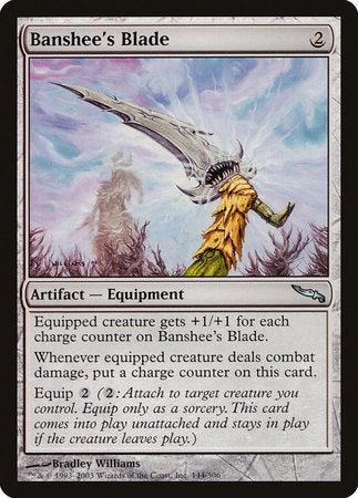 Banshee's Blade [Mirrodin] | Tabernacle Games