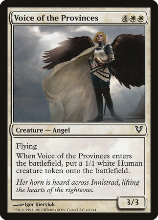 Voice of the Provinces [Avacyn Restored] | Tabernacle Games
