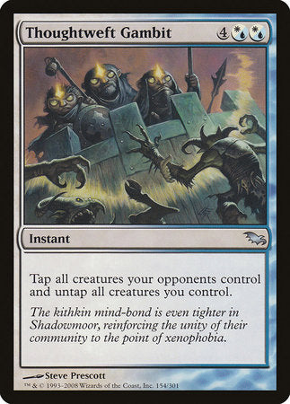 Thoughtweft Gambit [Shadowmoor] | Tabernacle Games
