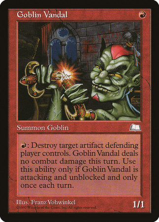 Goblin Vandal [Weatherlight] | Tabernacle Games