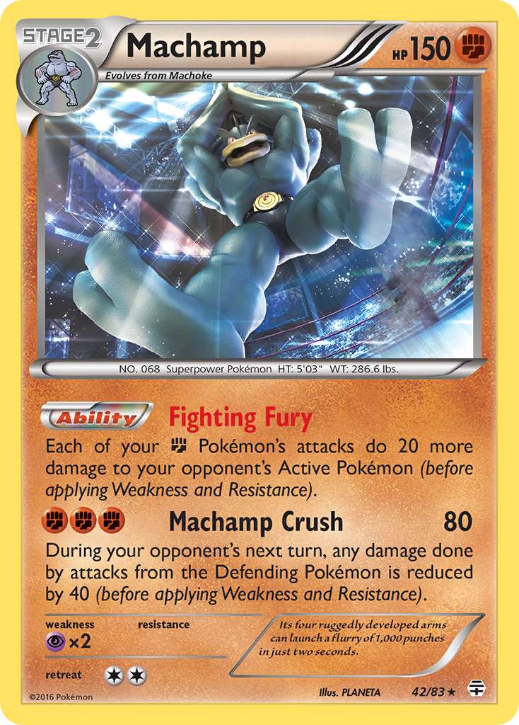 Machamp (42/83) [XY: Generations] | Tabernacle Games