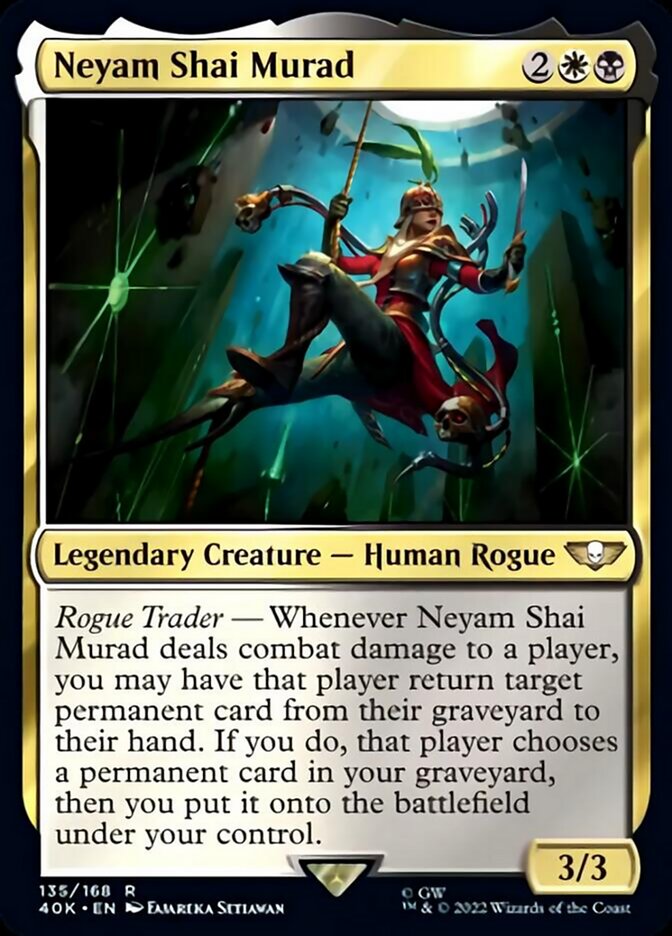 Neyam Shai Murad (Surge Foil) [Universes Beyond: Warhammer 40,000] | Tabernacle Games