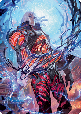 Tezzeret, Betrayer of Flesh Art Card [Kamigawa: Neon Dynasty Art Series] | Tabernacle Games