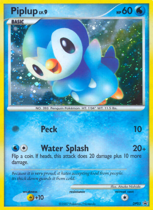 Piplup (DP03) [Diamond & Pearl: Black Star Promos] | Tabernacle Games