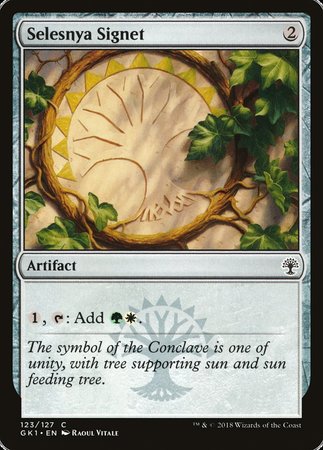 Selesnya Signet [GRN Guild Kit] | Tabernacle Games