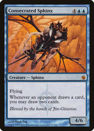 Consecrated Sphinx [Mirrodin Besieged] | Tabernacle Games