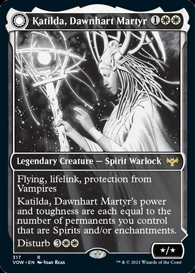 Katilda, Dawnhart Martyr // Katilda's Rising Dawn (Showcase Eternal Night) [Innistrad: Crimson Vow] | Tabernacle Games