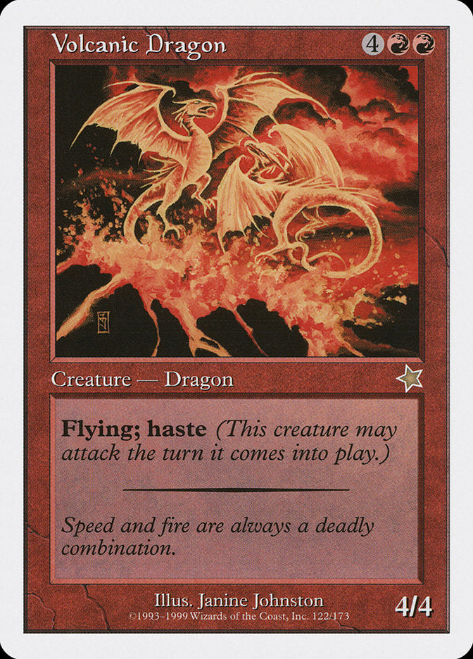 Volcanic Dragon [Starter 1999] | Tabernacle Games