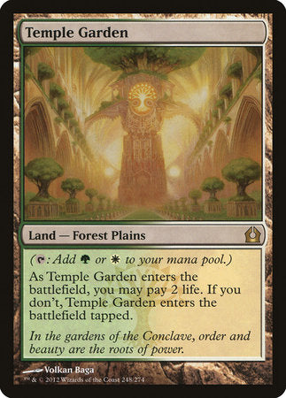 Temple Garden [Return to Ravnica] | Tabernacle Games