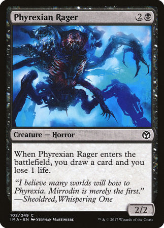 Phyrexian Rager [Iconic Masters] | Tabernacle Games