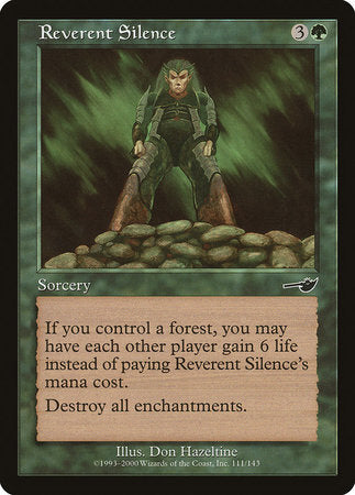 Reverent Silence [Nemesis] | Tabernacle Games