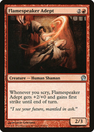 Flamespeaker Adept [Theros] | Tabernacle Games