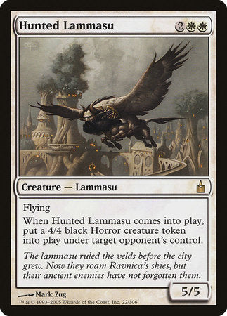 Hunted Lammasu [Ravnica: City of Guilds] | Tabernacle Games