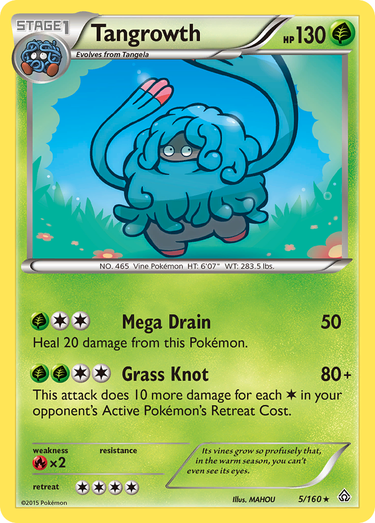 Tangrowth (5/160) [XY: Primal Clash] | Tabernacle Games