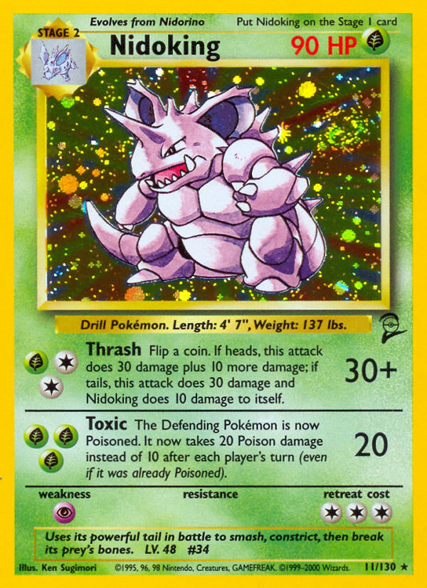 Nidoking (11/130) [Base Set 2] | Tabernacle Games