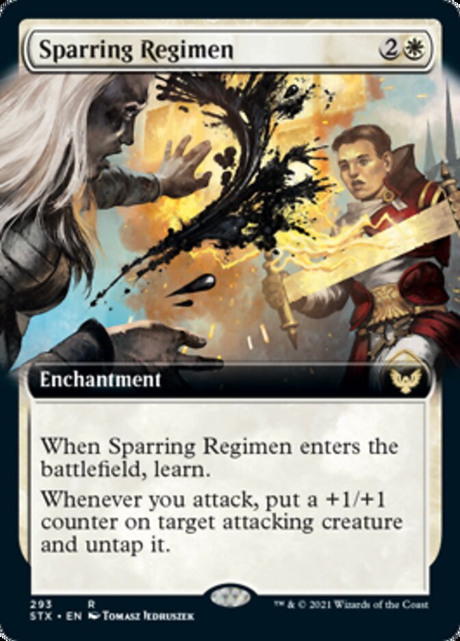 Sparring Regimen (Extended) [Strixhaven: School of Mages] | Tabernacle Games