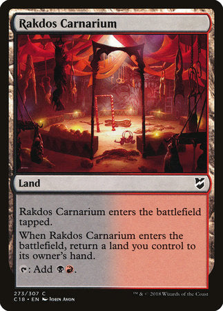 Rakdos Carnarium [Commander 2018] | Tabernacle Games