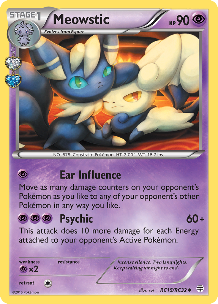 Meowstic (RC15/RC32) [XY: Generations] | Tabernacle Games