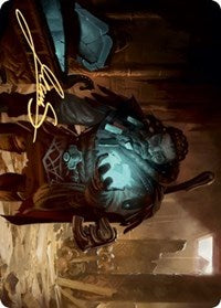 Vault Robber Art Card (Gold-Stamped Signature) [Kaldheim: Art Series] | Tabernacle Games