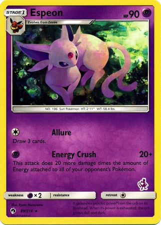 Espeon (89/214) (Mewtwo Deck) [Battle Academy 2020] | Tabernacle Games