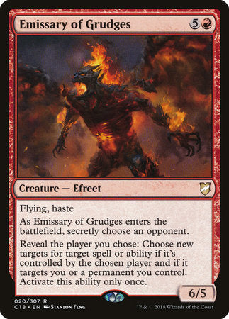 Emissary of Grudges [Commander 2018] | Tabernacle Games