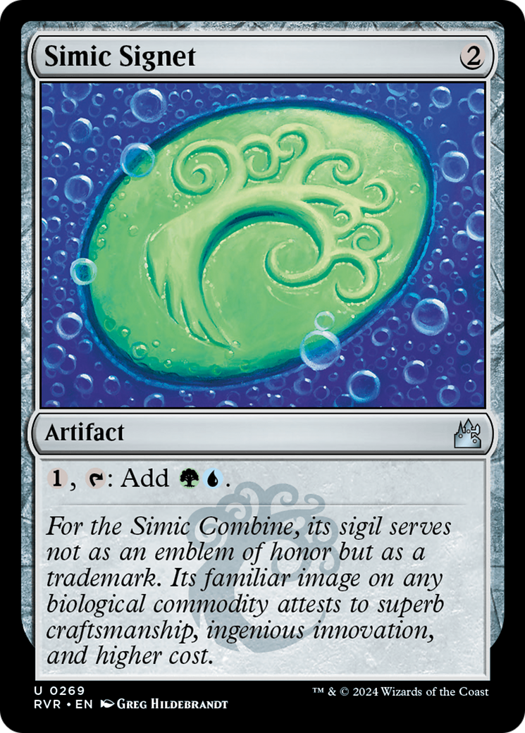 Simic Signet [Ravnica Remastered] | Tabernacle Games