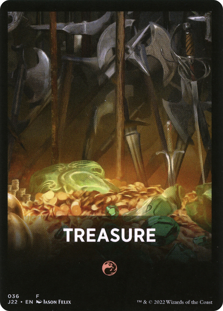 Treasure Theme Card [Jumpstart 2022 Front Cards] | Tabernacle Games