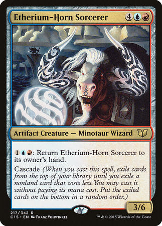 Etherium-Horn Sorcerer [Commander 2015] | Tabernacle Games