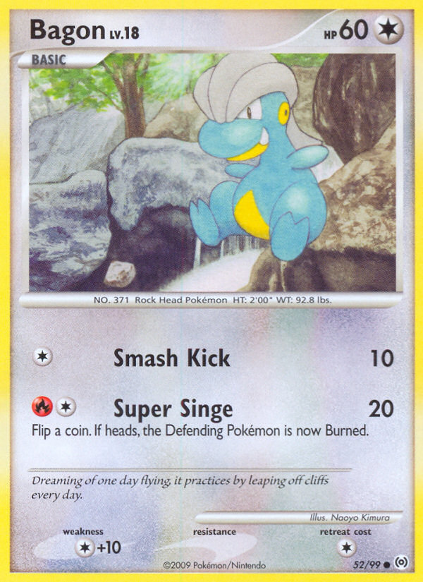 Bagon (52/99) [Platinum: Arceus] | Tabernacle Games