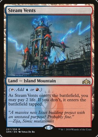 Steam Vents [Guilds of Ravnica] | Tabernacle Games