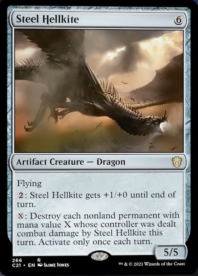 Steel Hellkite [Commander 2021] | Tabernacle Games