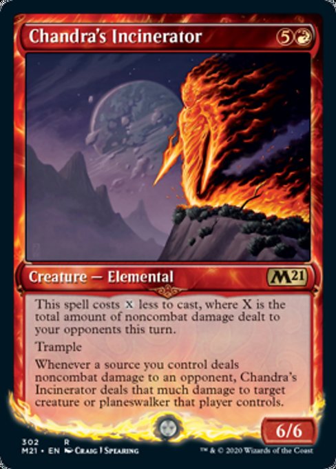 Chandra's Incinerator (Showcase) [Core Set 2021] | Tabernacle Games